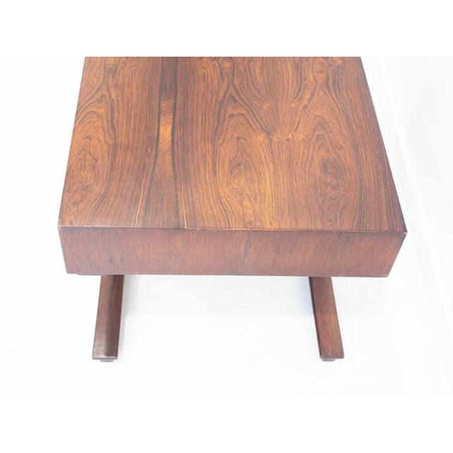 Wood Hardwood Side Table by Gianfranco Frattini for Bernini, 1960s For Sale - Image 7 of 14