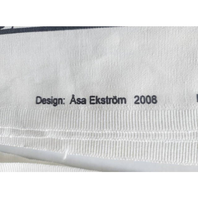 Vintage 2008 Ikea Åsa Ekström Japanese Manga Godzilla Anime Fabric, 2 Remnants For Sale - Image 9 of 10