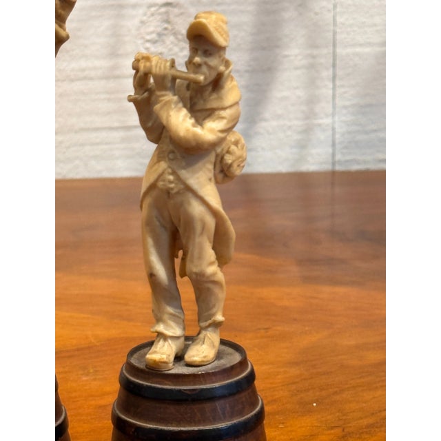 19th Century Carved Musical Figures - Set of 7 For Sale - Image 6 of 9