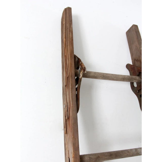 Antique Picking Ladder For Sale - Image 4 of 11