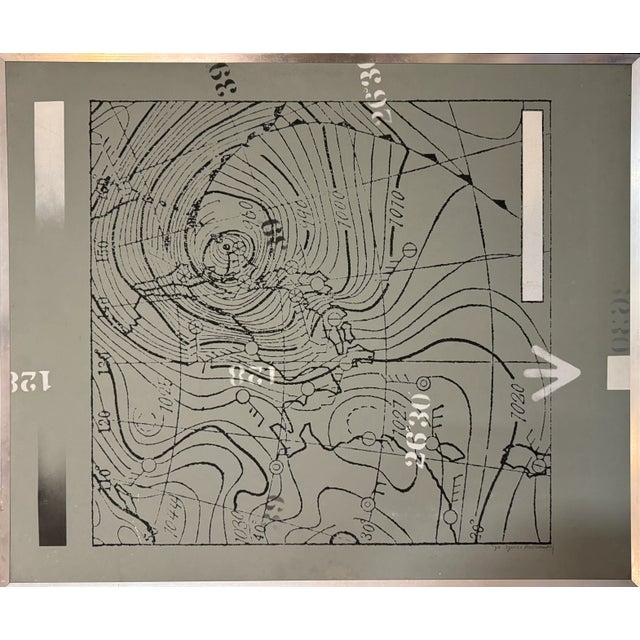 Yoshio Murakami, Oil, Graffiti and Stencil on Canvas, 1970 For Sale - Image 3 of 8