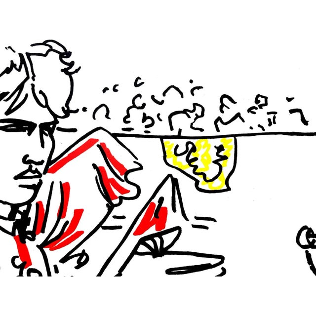 1960s Jean Cocteau - Hero - Original Lithograph 1965 For Sale - Image 5 of 7