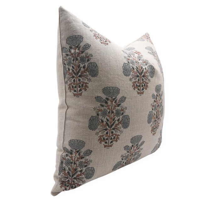 Enhance your home with the timeless elegance of Swadesh Hand Block Print Thick Linen pillow covers. Expertly crafted using...