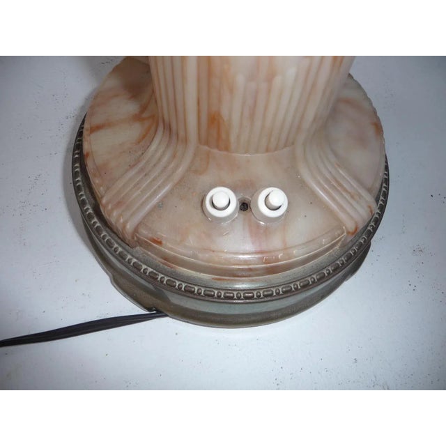 Art Deco Skyscraper Table Lamp by Carl Swanson for All-Lite Manufactoring Company, 1930s For Sale - Image 11 of 17