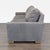 Modern Restoration Hardware Maxwell 3-Seat Modern Gray Leather Sofa For Sale - Image 3 of 8
