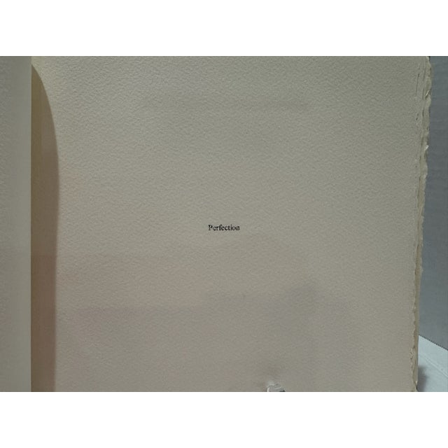 Artist Book Signed 4/8 Original Prints & Poetry Brass Cover Sarah Lawrence College 1998 For Sale - Image 12 of 18