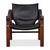 Vintage Leather and Wood Safari Armchairs by Maurice Burke for Arkana, Set of 2 For Sale - Image 13 of 14