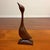 Mid-Century Modern Hand-Carved Wooden Bird Sculpture For Sale - Image 4 of 12