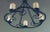 Art Deco 1920s Wrought Iron Art Deco Chandelier With Beeswax Candles For Sale - Image 3 of 8