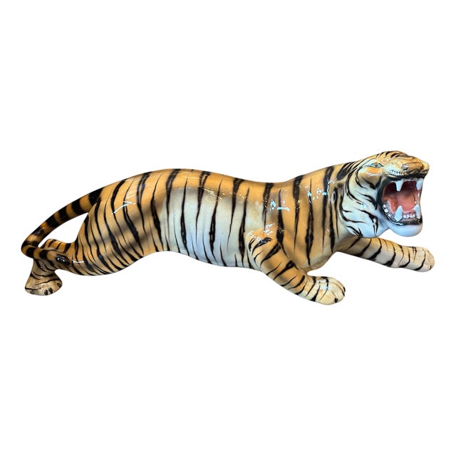 Italian Polychrome Tiger, 1970 For Sale
