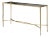 Brass Mid Century Console Table For Sale