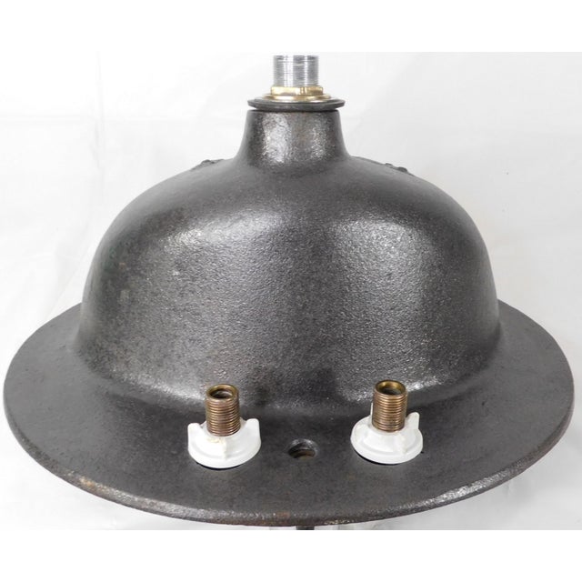 1964 Vintage Rheem Regency Blue Drop-in Porcelain & Cast Iron Sink With Hudee Ring For Sale - Image 13 of 17