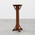 Art Deco Oak Pedestal with Pierced Brackets and Cross Base, Belgium, 1920s For Sale - Image 16 of 16