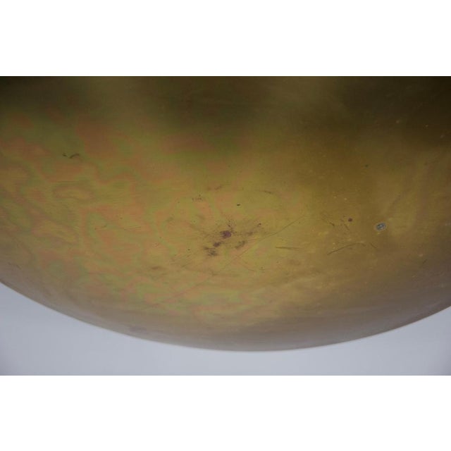 Gold Brass Flush Mount by Florian Schulz, 1960s For Sale - Image 8 of 17