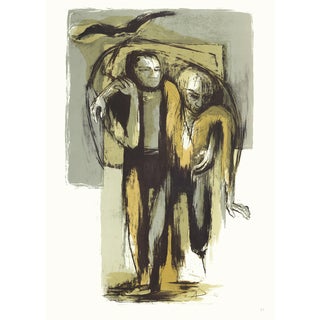 1968 "Moby Dick" Lithograph by Benton Spruance For Sale