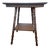 Early 20th-Century Oak Square Parlor Table With Lower Shelf For Sale