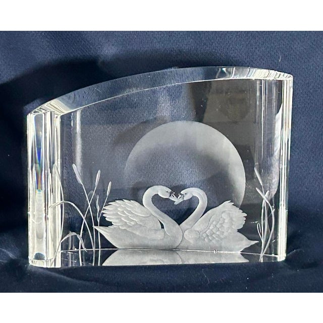 Vtg. Steuben Our Love Sculpture For Sale - Image 9 of 15