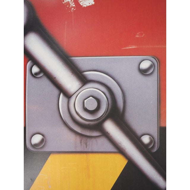 L'art Vivant Poster after Peter Klasen For Sale - Image 4 of 8