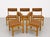 Set of 5 Mid Century Modern Oak Dining Chairs, Made in Denmark, C. 1960s For Sale - Image 15 of 16