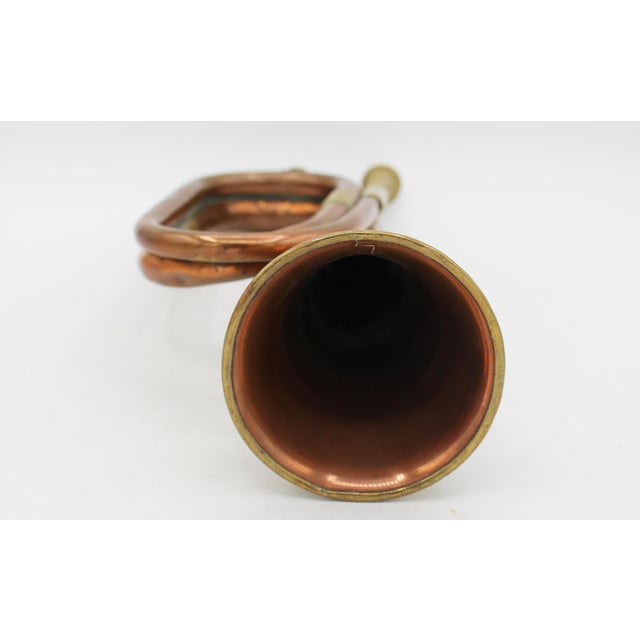 Late 19th Century English Copper and Brass Bugle For Sale - Image 9 of 9