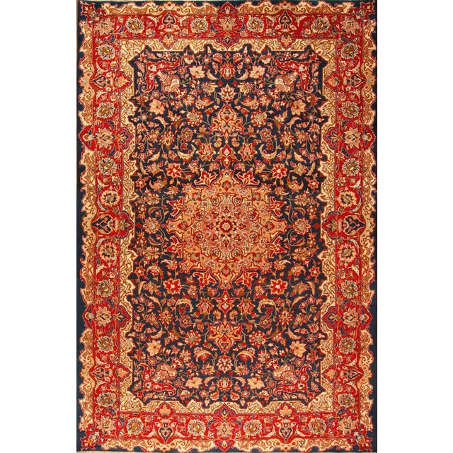 Middle Eastern Hand-Knotted Rug For Sale - Image 11 of 11