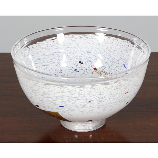 Bertil Vallien vase in art glass. Made by Kosta Boda. Signed. This piece is attributed to the mentioned designer/maker. It...