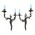 Louis XV French Bronze Wall Sconces For Sale