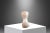 Alabaster Modern Abstract Oblong "Arrokoth" Sculpture in Solid Alabaster by Mark Leblanc for Mark Leblanc Studios, Usa, C. 2023 For Sale - Image 8 of 12