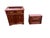 Brown Walnut Victorian 2 Part Drop Front Desk For Sale - Image 8 of 12