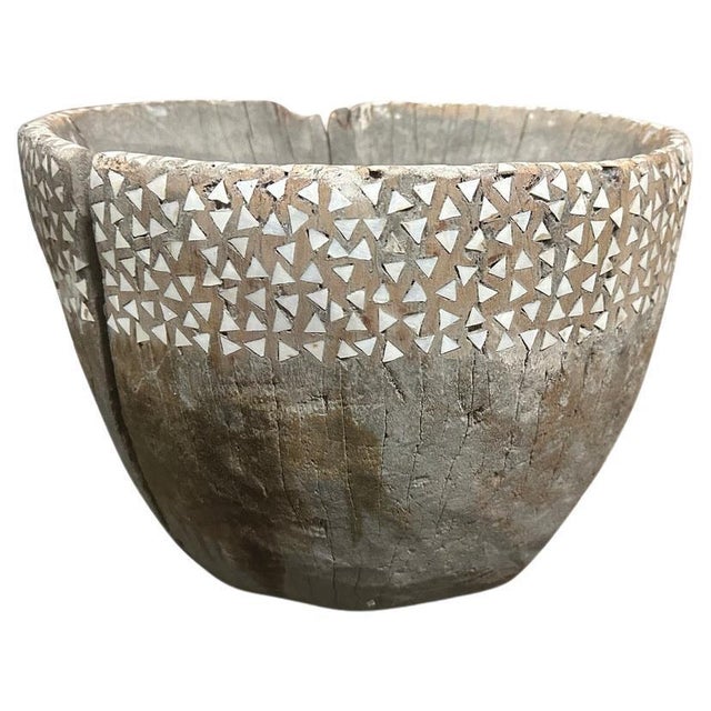 Early 20th Century Shell Inlaid Bowl For Sale - Image 5 of 18