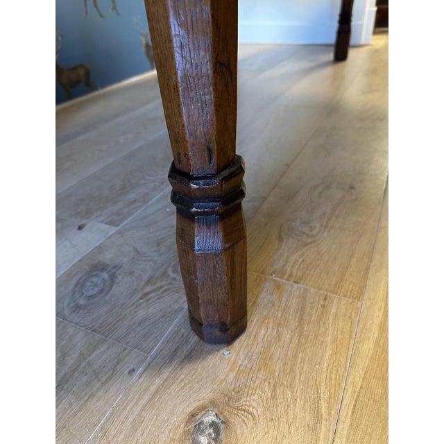 Antique Farmhouse Table, 1890s For Sale - Image 4 of 9