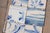 18th Century Antique Set of Eight Baroque Portuguese Tiles 18th Century Blue & White Scenic & Floral Design For Sale - Image 5 of 7
