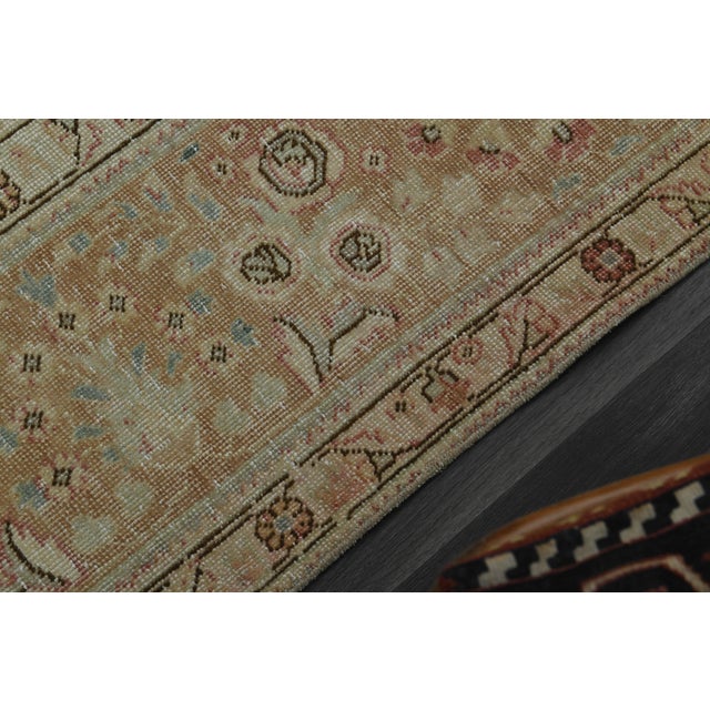 1970s Vintage Persian Handknotted Wool Red Oversize Area Rug For Sale - Image 9 of 11