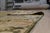Contemporary Green Beige Floral Lattice Hand-Knotted Wool Runner 3x10 For Sale - Image 3 of 8