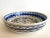 Vintage 1980s Jerusalem Art Pottery Hand Painted Floral Artisan Ceramic Decorative Serving Bowl For Sale - Image 9 of 13