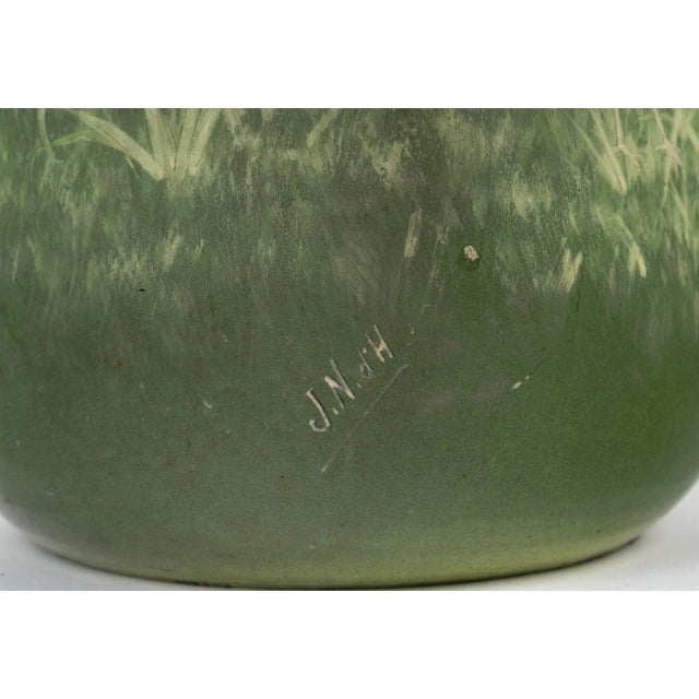 Large Earthenware Vase by Jean Narbonne dHonoré for Delphin Massier For Sale - Image 3 of 11