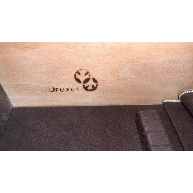 Drexel Heritage Chinoiserie Black Lacquer Buffet For Sale - Image 9 of 10