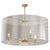 Trapenard Pendant Lamp in Brass and Stainless Steel by Marine Breynaert For Sale - Image 6 of 6