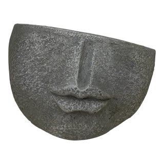 Small Face Planter Decor For Sale