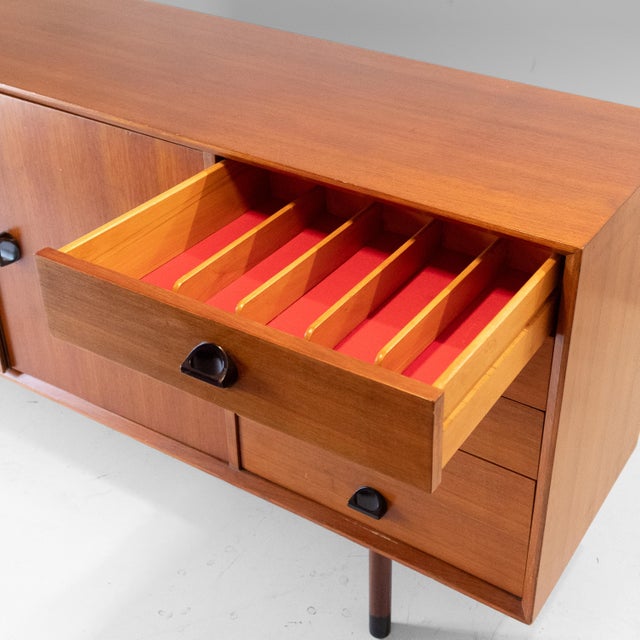 Mid-Century Modern Teak Sideboard by George Coslin for Faram, Italy, 1960s For Sale - Image 10 of 17