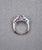 5.09 Ct Gia Certified Nh Color Change Sapphire & Diamond Ring Size 6.5 For Sale - Image 10 of 14