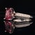 Diamond Tourmaline Rubellite Ring 6.75 14k Gold 4.10 TCW Women Certified For Sale - Image 15 of 16