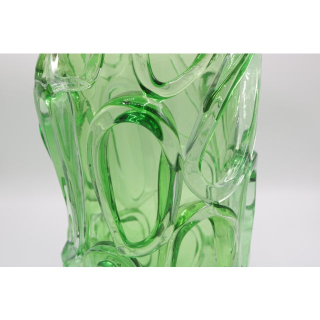 Glass Art Glass Vase by Martin Postch For Sale - Image 7 of 9