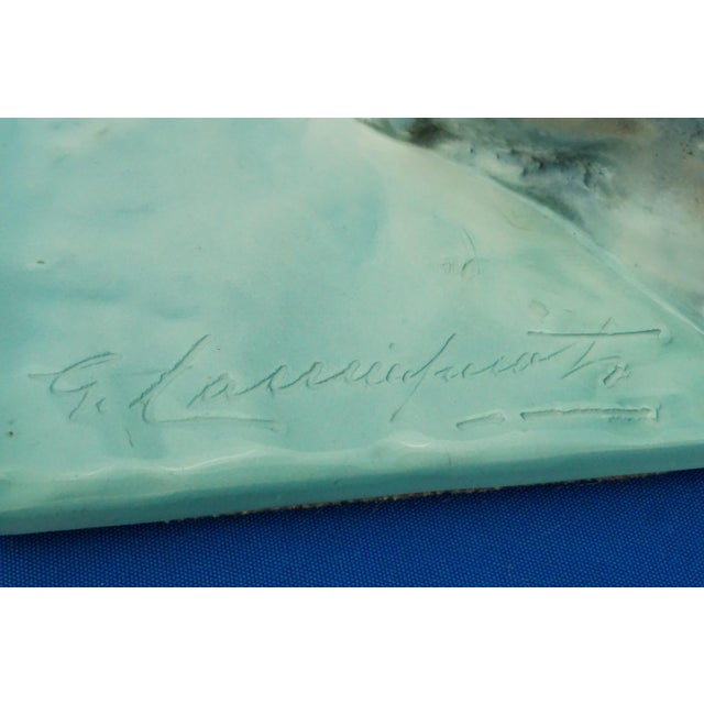 Stoneware Sculpture of a Reclining Ibex by Guido Cacciapuoti, Italy, 1920s For Sale - Image 17 of 18