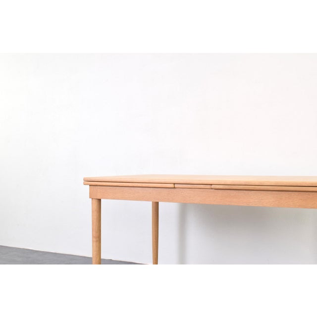Mid-Century Danish Oak Extendable Dining Table, 1960s For Sale - Image 11 of 16