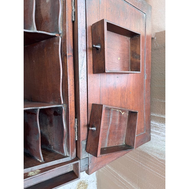 Wood 19th Century French Provencial Antique Petite Secrétaire/Side Table/Writing Desk For Sale - Image 7 of 18