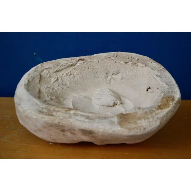 Plaster Mask of Child's Face, France, 1924 For Sale - Image 6 of 8