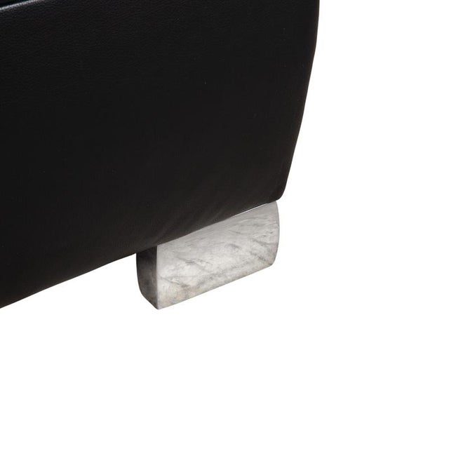 Volare Leather Stool from Koinor For Sale - Image 4 of 9