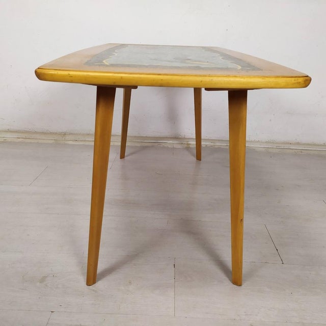 Mosaic Coffee Table, 1950s For Sale - Image 6 of 15