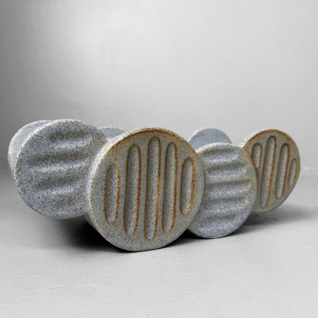 Ceramic Ikebana Vase, Japan, 1970s For Sale - Image 9 of 9